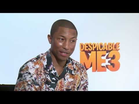 Despicable Me 3 Interview - Pharrell Williams - UCnIup-Jnwr6emLxO8McEhSw