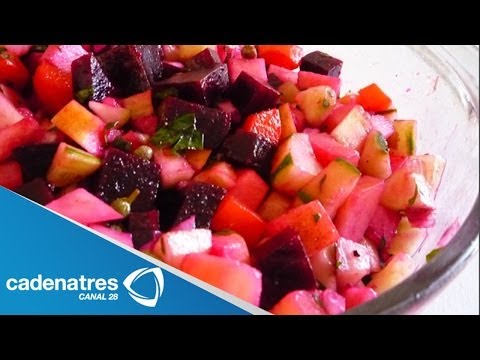 Receta de Ensalada de Betabel Navideña / Ensalada de Betabel Navideña - UClIHawzMOBFQc1QZu2XYuoQ