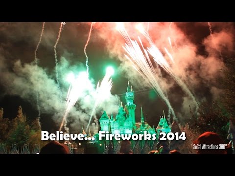 Believe in Holiday Magic Fireworks 2014 - Disneyland Christmas Fireworks - UCbDGvfJHf0r_WjS9voB8POA