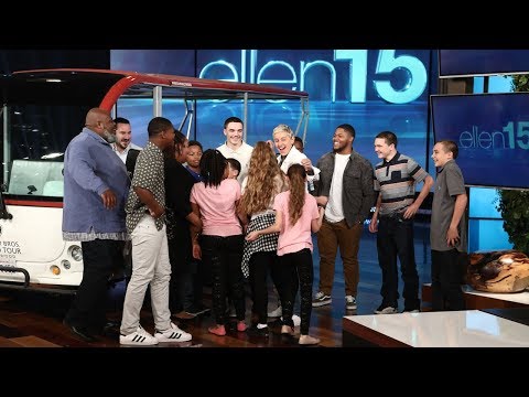 Ellen Surprises the Amazing Sanders Family - UCp0hYYBW6IMayGgR-WeoCvQ