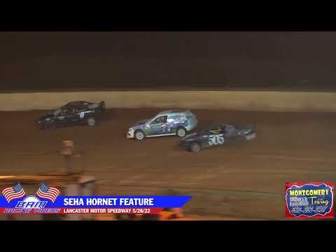 SEHA Hornet Feature - Lancaster Motor Speedway 5/28/22 - dirt track racing video image