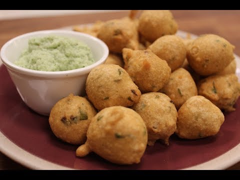 Moong Dal Pakoda | Indian Snacks | Sanjeev Kapoor Khazana - UCmoX4QULJ9MB00xW4coMiOw