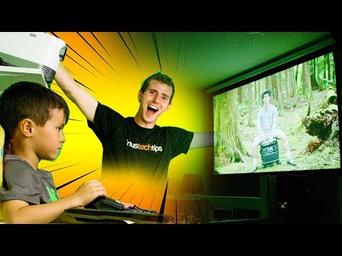 DIY Projector Screen & Home Theater Setup! - UCXuqSBlHAE6Xw-yeJA0Tunw