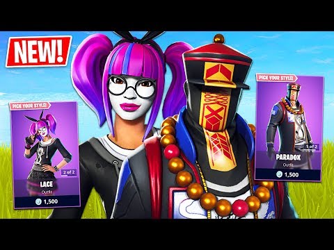 New Lace & Paradox Skins! // Pro Fortnite Player // 1800 Wins (Fortnite Battle Royale Gameplay) - UC2wKfjlioOCLP4xQMOWNcgg