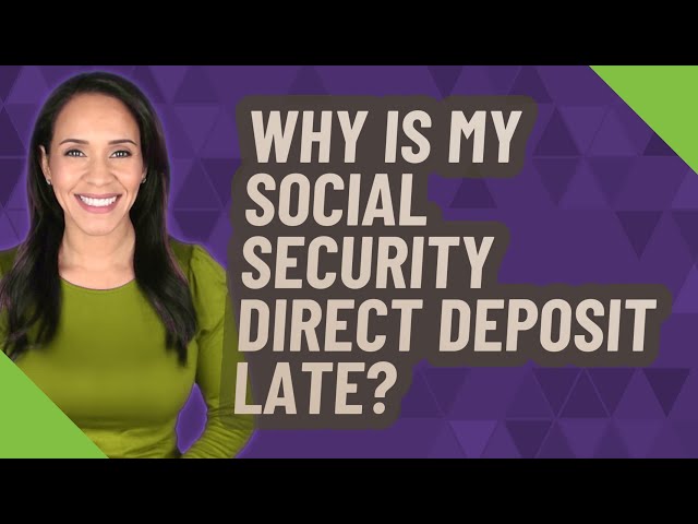 what time does social security deposit in bank