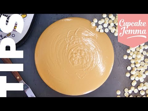 How to Make CARAMELISED WHITE CHOCOLATE (The Easy Way!) | Cupcake Jemma Tips