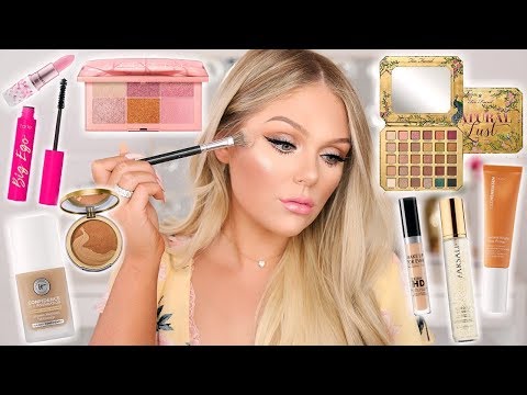 TESTING NEW OVERHYPED MAKEUP | FULL FACE FIRST IMPRESSIONS - UCji7wwhcGBhI0MIlxytFp4Q