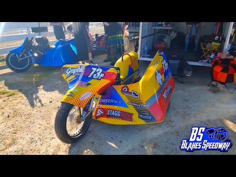 Meeanee Speedway 2024-25 Season Opening Meeting+East Coast Sidecar Champs Pitwalk - 27th October 24 - dirt track racing video image