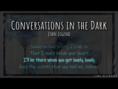 [1 Hour with Lyrics] John Legend - Conversations in the Dark