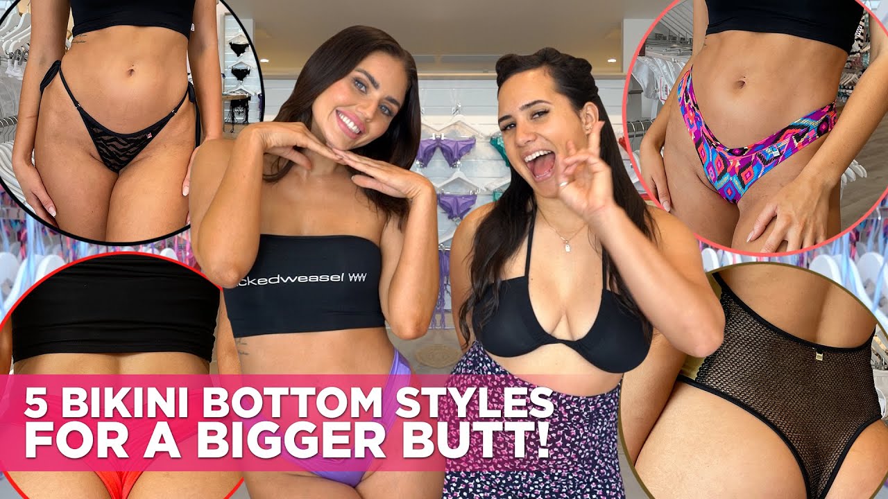 5 Bikini Bottom Styles For A Bigger Butt!