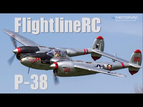 FlightlineRC P-38 Lightning "Pacific Silver" Flight Review - UCubk5oFcnH0G47QJsj22fKw