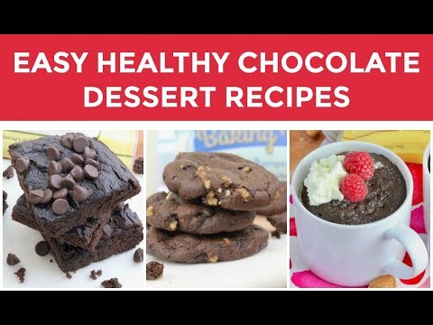 Chocolate Dessert Recipes | 3 Easy Healthy Gluten Free Baking Recipes - UCj0V0aG4LcdHmdPJ7aTtSCQ