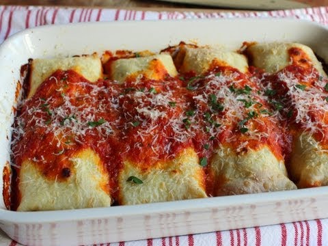 Turkey Manicotti Recipe -- Leftover Turkey Special - UCRIZtPl9nb9RiXc9btSTQNw