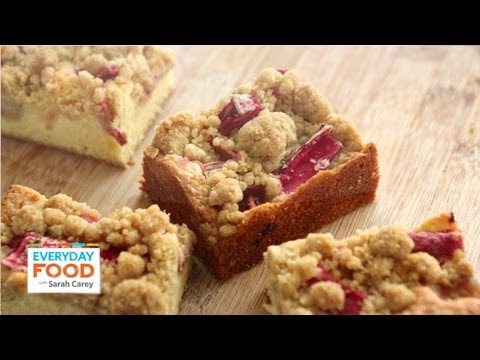 Rhubarb Crumb Bars - Everyday Food with Sarah Carey - UCl0kP-Cfe-GGic7Ilnk-u_Q