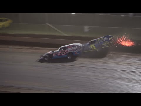 2024 Masters Night 2 USTMS Mod Finish - Cedar Lake Speedway 06/14/2024 - dirt track racing video image