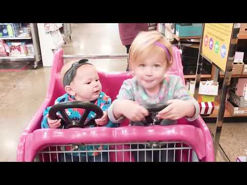 Baby Siblings Playing and Laughing Together