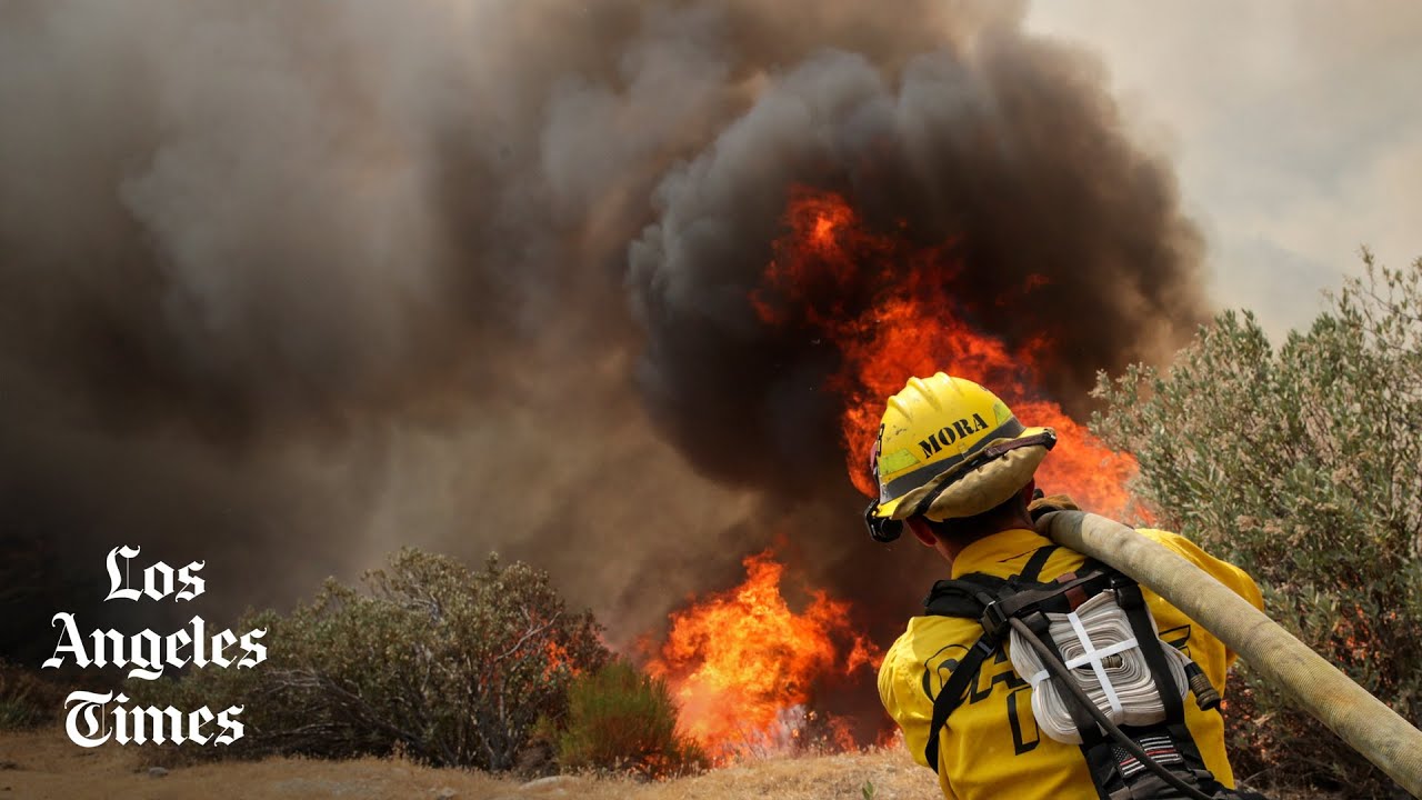 Wildfire near Hemet burns nearly 19,000 acres, growing half the size of San Francisco in one day