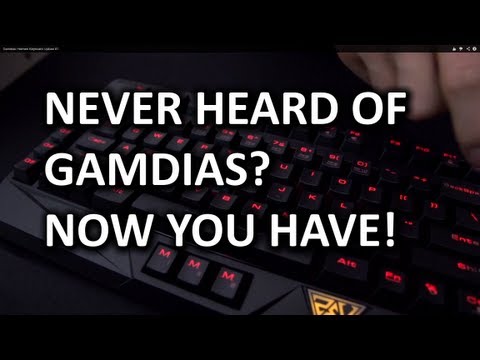 GAMDIAS HERMES Gaming Keyboard Unboxing & Overview - UCXuqSBlHAE6Xw-yeJA0Tunw