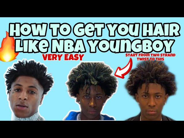 How to Get NBA Youngboy’s Signature Hair Style
