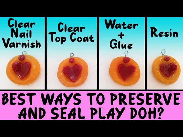 How to Preserve Your Play-Doh Creations