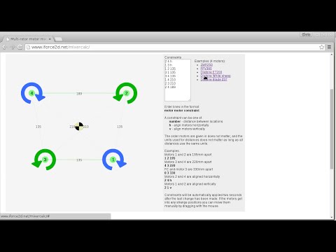 Multirotor mixing calculator - UCTXOorupCLqqQifs2jbz7rQ