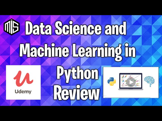 The Udemy Python for Data Science and Machine Learning Bootcamp