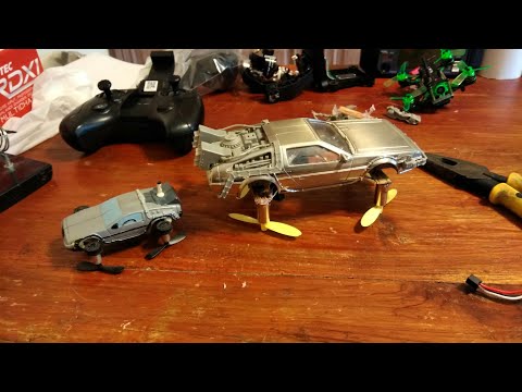 Hubsan X4 H122D Flying DeLorean Build - UCQGbAWX8sLokMzR3VZr3UiA