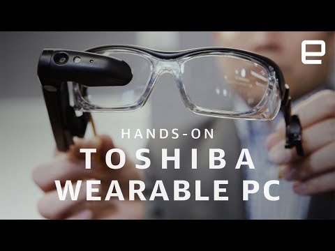 Toshiba dynaEdge AR smart glasses hands-on - UC-6OW5aJYBFM33zXQlBKPNA