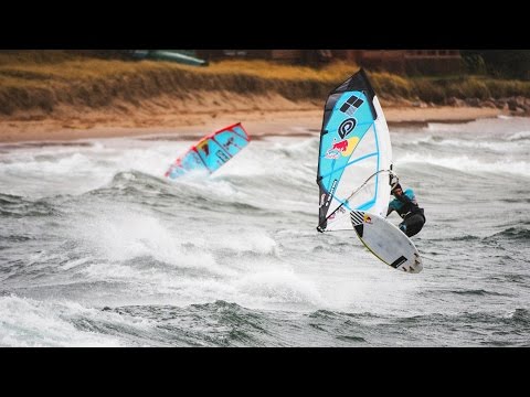 Windsurfing Lake Superior in Frigid Conditions - UCblfuW_4rakIf2h6aqANefA