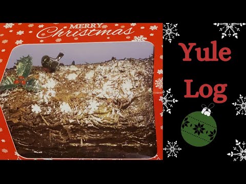 Festive Yule log :) Easy Christmas dessert recipe