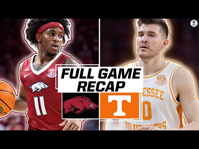 Tennessee Basketball Staves Off Second-half Arkansas Comeback …