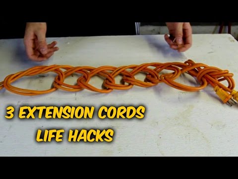 3 Extension Cords Life Hacks - UCe_vXdMrHHseZ_esYUskSBw