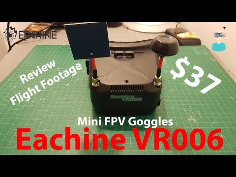 Eachine VR006 VR-006 3 Inch Mini FPV Goggles - Unboxing, Review And Flight Footage - UCOs-AacDIQvk6oxTfv2LtGA