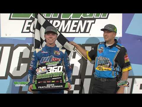 Knoxville Raceway 360 Victory Lane // Chase Randall // July 15, 2023 - dirt track racing video image