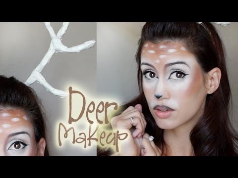 Doe, A Deer, A Female Deer! - Halloween Makeup Tutorial 2013 - UCwrr3IkHMeDIAj7zjq17qoA