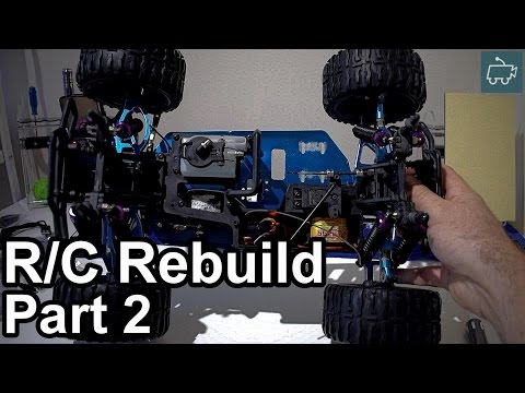 Rebuilding a 1/10 Nitro Truck Project - Part 2 - UCDmaPHBzr724MEhnOFUAqsA