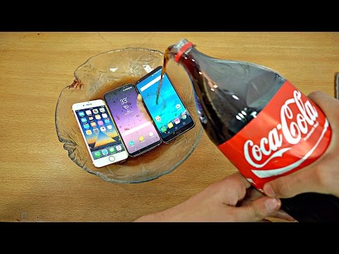 Samsung Galaxy S8 vs iPhone 7 vs LG G6 Coca-Cola Test! Coca-Cola Proof? - UCTqMx8l2TtdZ7_1A40qrFiQ