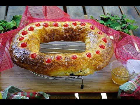 Rosca de reyes con mermelada de limón - UCvg_5WAbGznrT5qMZjaXFGA