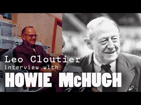 Howie McHugh of Boston Celtics interviewed by Leo Cloutier 1972 video clip 