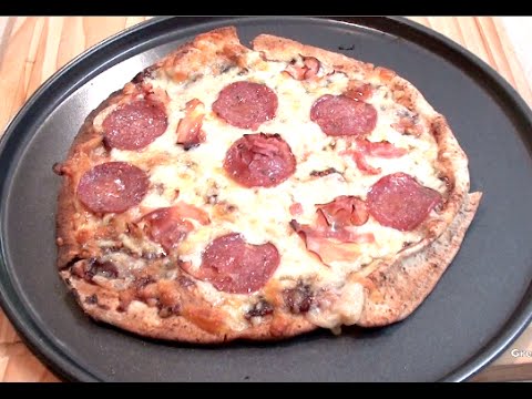 PITA BREAD PIZZA - How To  - Greg's Kitchen - UCGXHiIMcPZ9IQNwmJOv12dQ