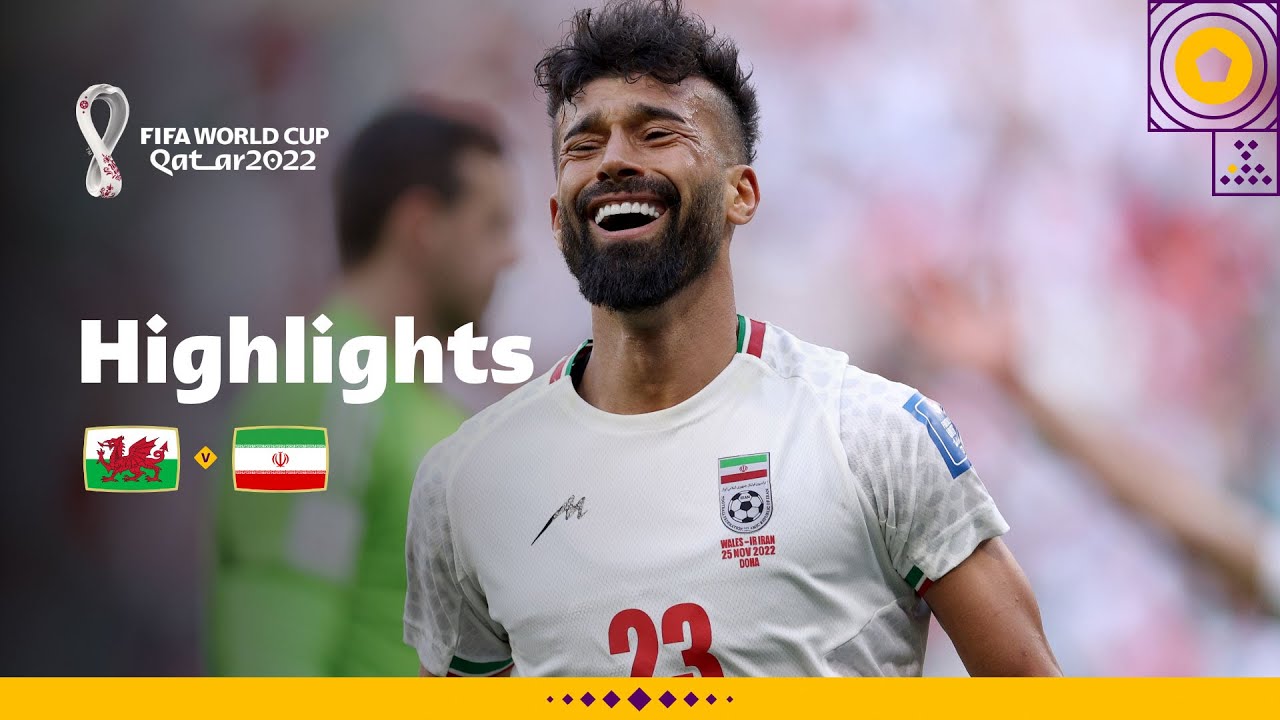 Late goals from Cheshmi and Rezaeian! | Wales v IR Iran | FIFA World Cup Qatar 2022