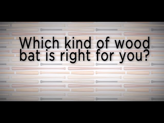 Choosing the Right Baseball Bat – Wooden or Composite?
