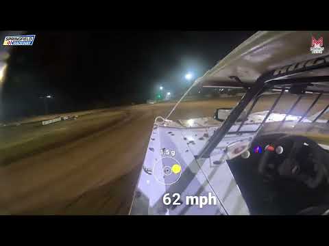 #18P Shaine Paxston - Super Late Model - 8-31-2025 Springfield Raceway - In Car Camera - dirt track racing video image