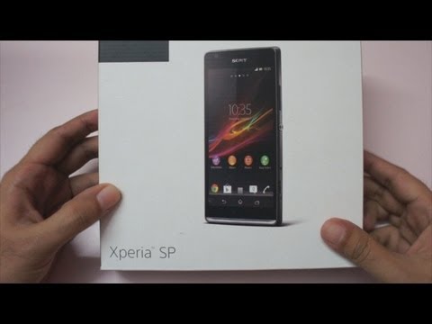 Sony Xperia SP Android Phone Unboxing - UCO2WJZKQoDW4Te6NHx4KfTg