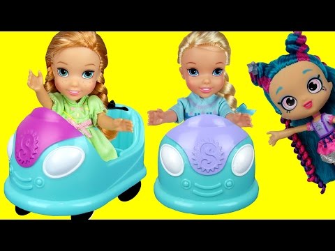 BUMPER Cars! Elsa & Anna toddlers in Shopkins World ! Shopkins turn into Stones ! Dream come true - UCQ00zWTLrgRQJUb8MHQg21A