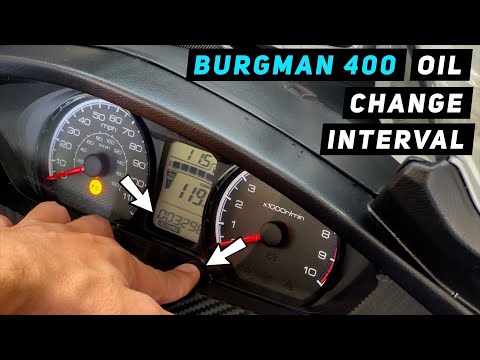 Reset kontrolki serwisowej Suzuki Burgman 400