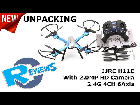 JJRC H11C With 2.0MP HD Camera 2.4G 4CH 6Axis Quadcopter RTF - BangGood - UCv2D074JIyQEXdjK17SmREQ