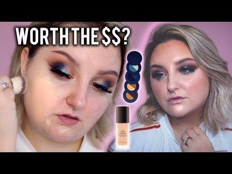 TESTING NEW HOURGLASS VANISH LIQUID FOUNDATION + MELT BLUEPRINT STACK| RawBeautyKristi - UCOtoxvHLKrIlWbt4MRBWfbQ