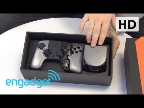 OUYA unboxing | Engadget - UC-6OW5aJYBFM33zXQlBKPNA