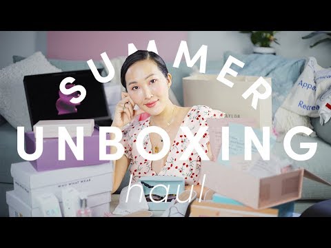 Summer Unboxing Haul: Going through all my PR packages - UCZpNX5RWFt1lx_pYMVq8-9g